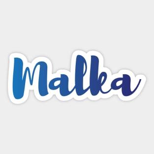 Malka Sticker